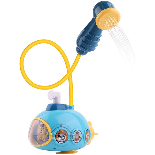 Electric Submarine Baby Bath Toy – Water Spray Sprinkler with Shower Sucker