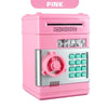 Electronic ATM Piggy Bank with Password - Automatic Coin & Bill Saver for Kids