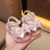 Summer Princess Sandals for Baby Girls – Cute Bear Bow Fashion Toddler Shoes, Soft-Soled Breathable Casual Shoes for Infants