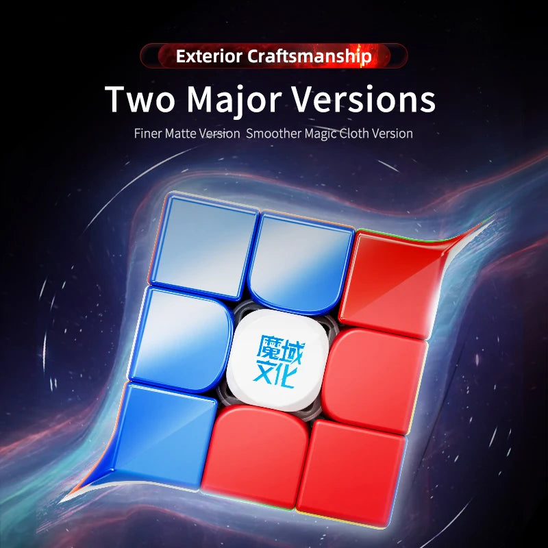 Moyu Weilong WRM V10 20M Maglev Ball-Core UV 3x3 Magnetic Magic Speed Cube, Fidget Toy, Weilong V10 Maglev Cubo Magico Puzzle