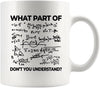 Funny 'What Part of an Engineer's Gift You Don't Understand' Ceramic Coffee Mug — White, 320 ml (11 fl oz) Novelty Gift