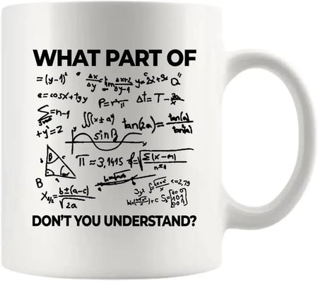 Funny 'What Part of an Engineer's Gift You Don't Understand' Ceramic Coffee Mug — White, 320 ml (11 fl oz) Novelty Gift