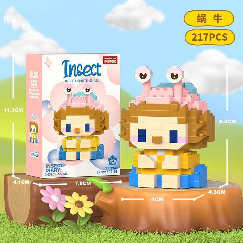 Adults Animals Micro Particle Building Blocks – Dog and Cat Mini Bricks Toy for Kids Ages 6 to 12