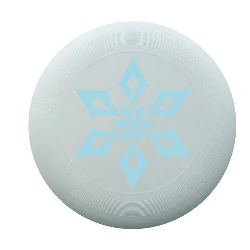 Flying Disc Frisbee Flying Saucer — 20 cm (7.9 in) & 27.5 cm (10.8 in) Portable Outdoor Throwing Toy for Kids & Adults