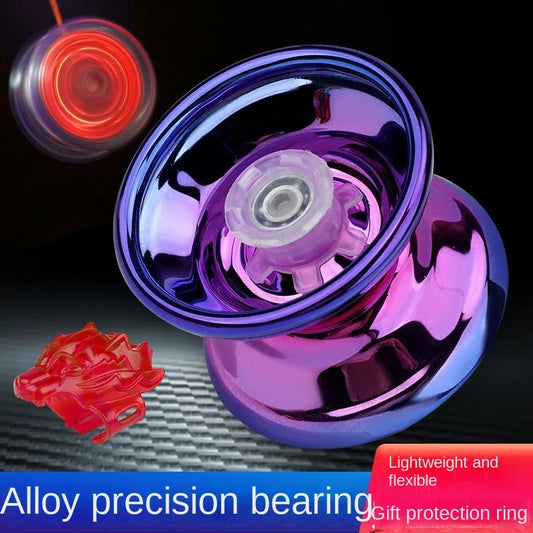 Professional Aluminum Metal Yoyo - Beginner-Friendly Yo-Yo for Kids and Adults with Accessories