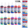 Kids DIY Water Elf Craft Kit – Montessori Painting & Origami Sticker Set with Magic Water Solution (100 ml / 3.38 fl oz)