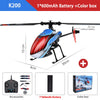 WLtoys XKS K127 RC Helicopter – 6-Axis Gyroscope 2.4G 4CH Mini Single Blade RC Toy