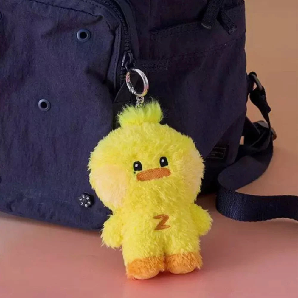12cm Kpop ZB1 Zeroni Plush Doll Keychain, Cute Cartoon Bag Accessory Gift