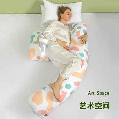 Maternity Pillow for Pregnant Women – U-Shaped Pillow for Neck, Waist, Abdomen, and Leg Support, Perfect for Side Sleepers