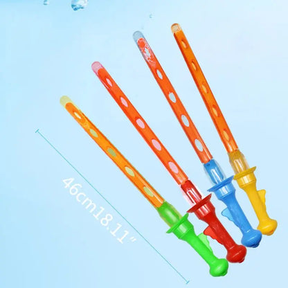 46cm (18.1in) Large Bubble Wand for Kids - Outdoor No-Spill Bubble Stick Toy