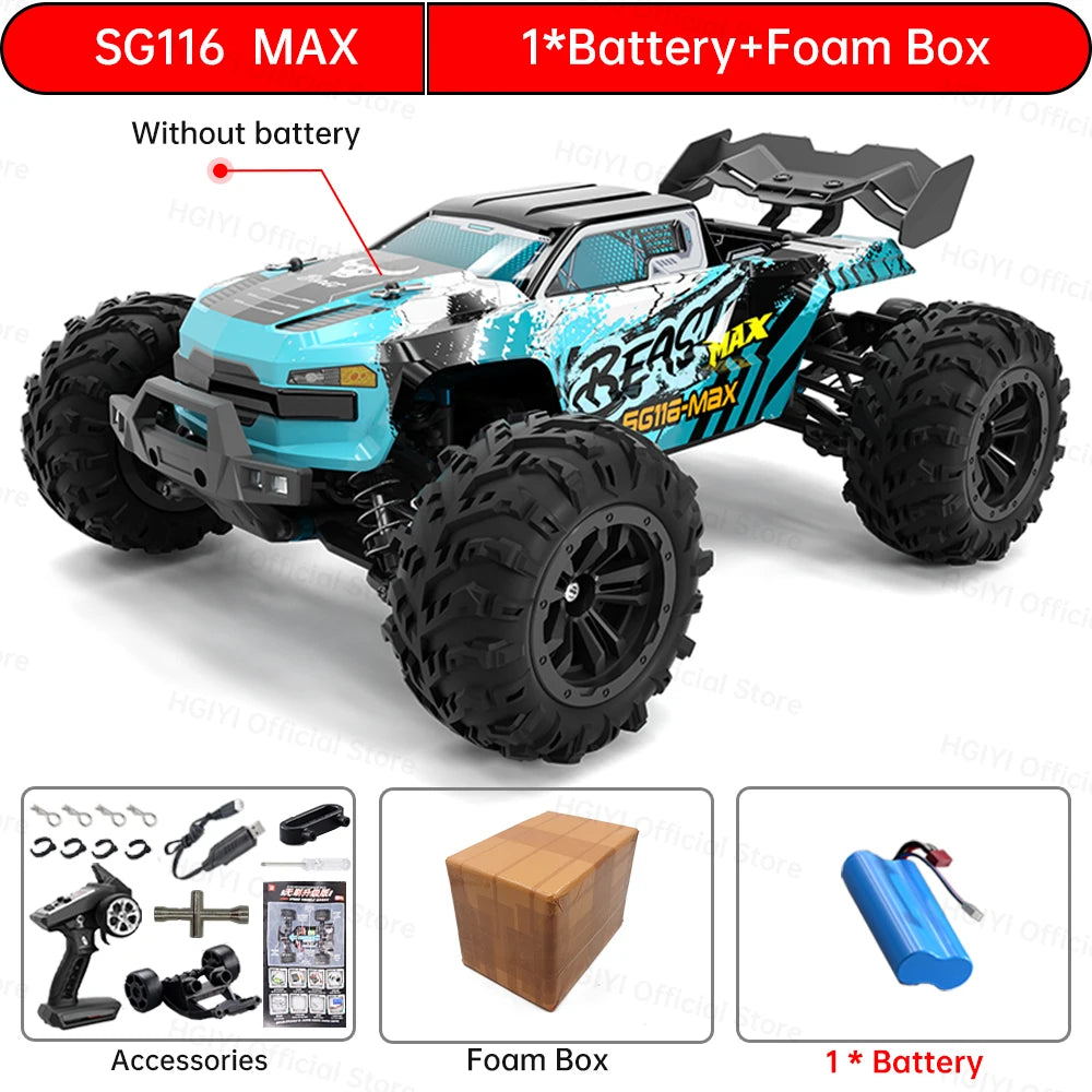 ZLL SG116 MAX/PRO 1:16 High-Speed Drift RC Car with Brushless Motor 4WD