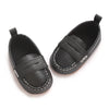 Infant Boys Soft Sole Crib Shoes - Newborn to 12 Months Anti-Slip Moccasins Loafers