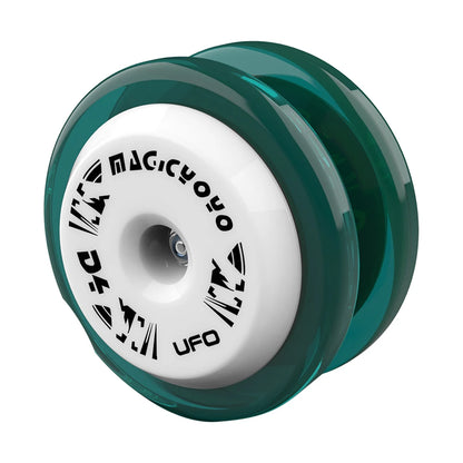 D4 UFO Responsive Yo-Yo - Auto Return with Rope String Bearing - Trick ABS Plastic Yo-Yo Ball - Professional Looping Yo-Yo for Beginner