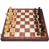 Top-Grade Wooden Folding Traditional Classic Chess Set Solid Wood Walnut Chessboard Children’s Gift Board Game