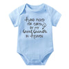 Baby Bodysuit - Hand Picked for Earth by My Great Grandpa in Heaven Printed Newborn Romper - Cotton Body Baby Girl & Boy Clothes