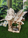 3D Wooden Butterfly Music Box DIY Puzzle You Are My Sunshine Handmade Model Kit Gift for Teens & Adults