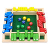 Wooden Dice Board Game - Shut The Box for 4 Players, Flaps & Dice Game, Parent-Child Interaction, Family Entertainment