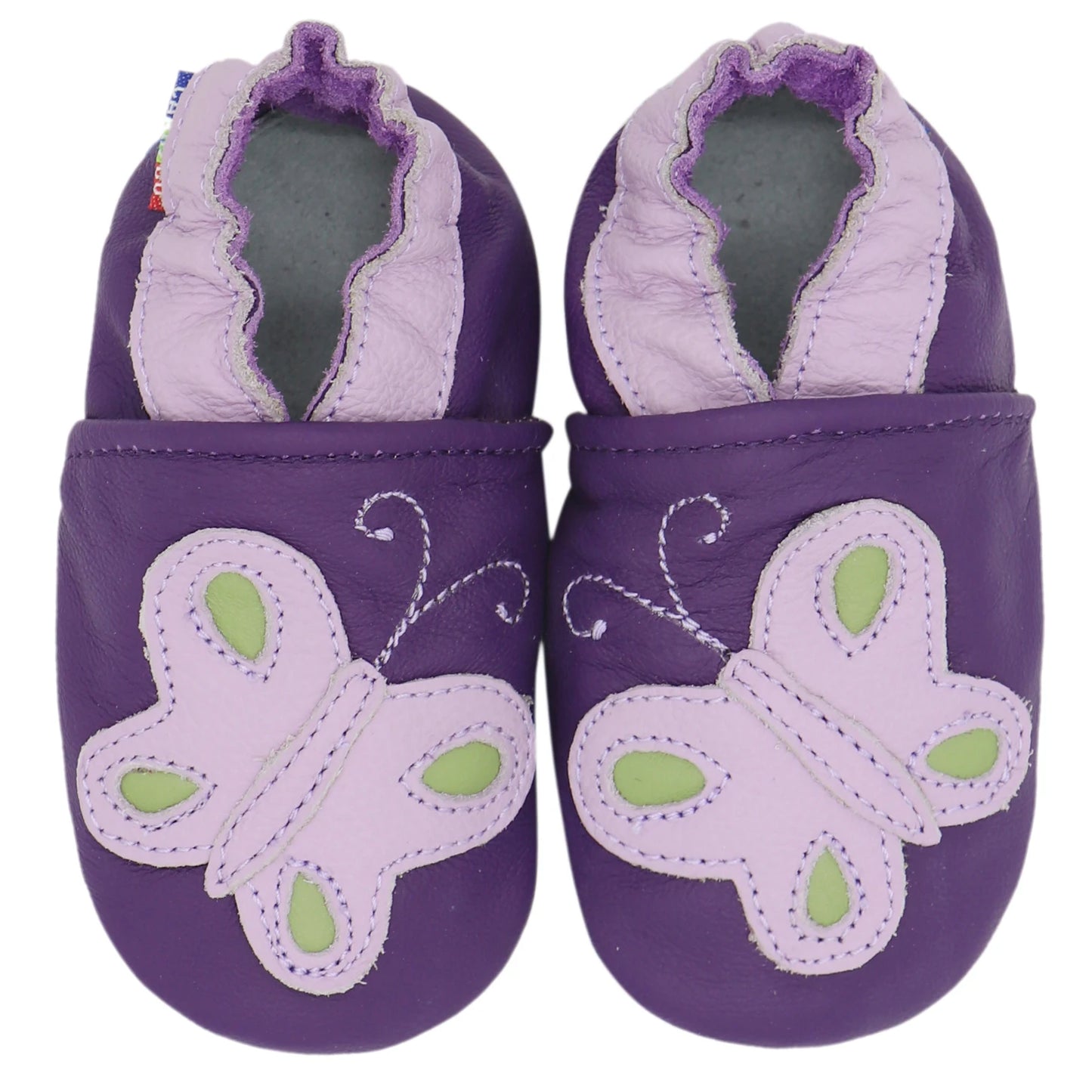 Carozoo Baby Shoes – Leather Children Slippers, Prewalker First Walking Shoes for Newborn Boys & Girls