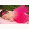 Baby Tutu Skirt Newborn Photography Prop – Cute Princess Infant Outfit with Flower Headband Accessories for Baby Girls Dress