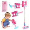 Electric Toy Vacuum Cleaner for Kids with Light & Sound — Pretend Play Educational Dust Catcher, Ages 3-12