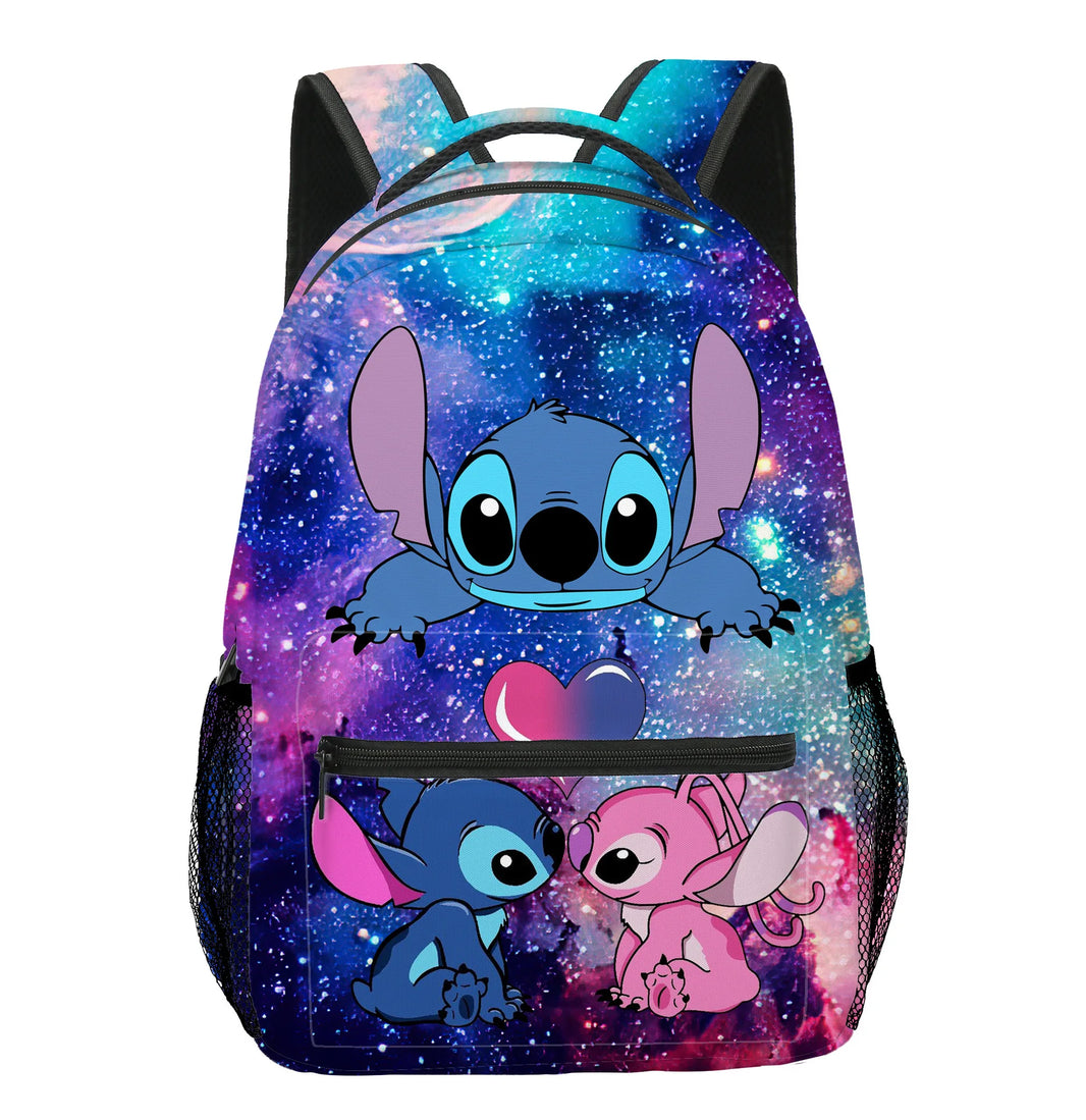Stitch Cartoon Primary School Bag – Kawaii Backpack for Boys & Girls, Anime School Bag Mochila - Kidzy Market