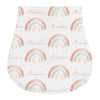 2-Layer Absorbent Burp Cloths – Soft Cotton Baby Bibs for Feeding & Teething - Kidzy Market