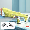 43cm Full Electric Automatic Water Gun – Portable Summer Beach Toy for Kids