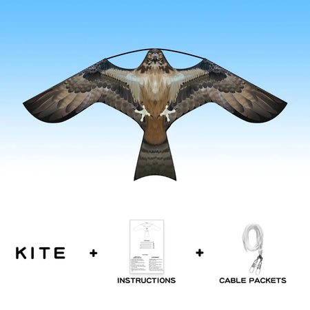 YongJian 1.2m Bird Eagle Kite – Garden Decoration to Drive Birds and Protect Plants