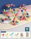 128PCS Magnetic Building Blocks Construction Set