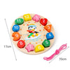 Montessori Wooden Educational Toy Set for Kids Ages 3-12 — Alphabet Puzzles, Xylophone & Building Blocks