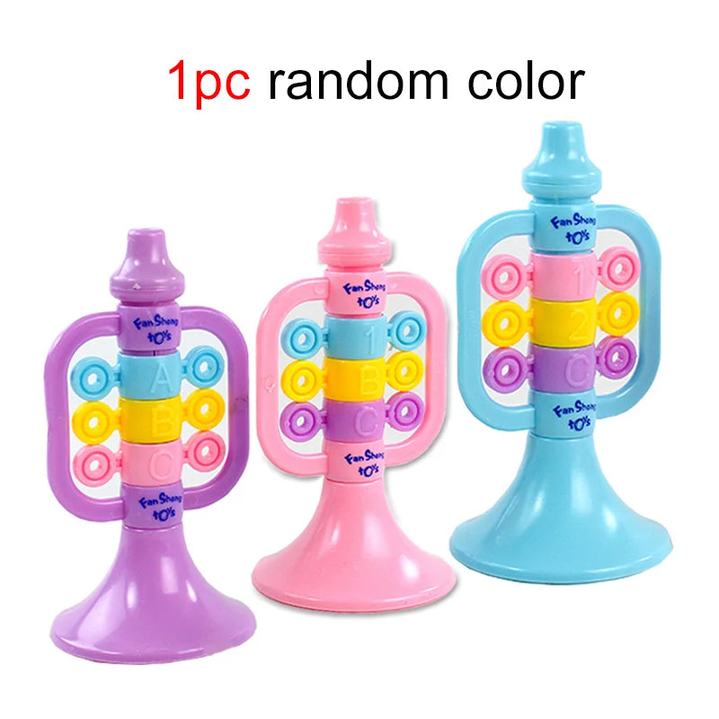 Children Hand Drumming Plastic Early Education Puzzle – Musical Instrument Toy for Parent-Child Interaction and Sound Cognition, Ideal for Developmental Play
