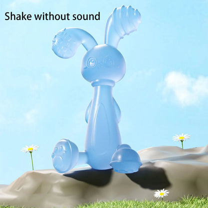 Baby Liquid Silicone Rabbit Gum Teething Stick - Baby Grinding Tool to Soothe and Bite