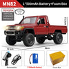 ZWN 1:12 RC Car MN82 PRO with Headlights and 4WD Off-Road Pickup Truck