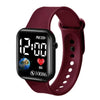 LED Digital Display Waterproof Electronic Smart Sport Fitness Watch Universal for Children