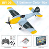 RC Plane BF109 2.4G Remote Control EPP Foam Glider Airplane