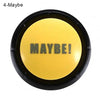 Funny Talking Button No Sorry Yes Sound Party Gag Toy for Home and Office