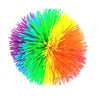 6 cm (2.4 in) / 9 cm (3.5 in) Colorful Rainbow Stretchy Sensory Fidget Ball For Kids