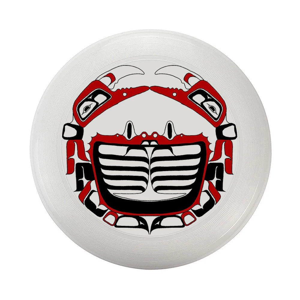 Flying Disc Frisbee - 200mm (7.9 in) & 275mm (10.8 in) Portable Flying Saucer for Outdoor Sports, Kids & Adults