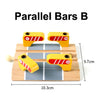 1-Piece Wooden Train Track Accessory – Compatible Railway Piece for Kids Wooden Train Sets, Educational Toy