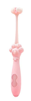 SAKURA Three-Sided Children's Toothbrush, 10000 Soft Bristles, U-Shaped for 3-12 Years Old, Deep Oral Hygiene Clean