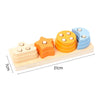 Montessori Wooden Educational Toy Set for Kids Ages 3-12 — Alphabet Puzzles, Xylophone & Building Blocks