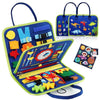 Montessori Felt Quiet Book – Educational Travel Busy Board Activity Toy for Kids