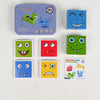 Cube Face Change Wooden Puzzle – Montessori Expression Building Blocks for Kids, Educational Toy Gift