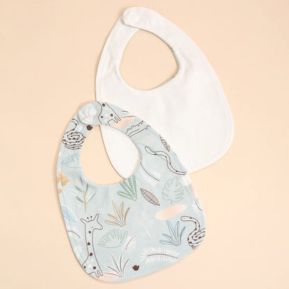 4pcs Soft Cotton Baby Bibs – Adjustable Bandana Burp Cloths for Newborns & Toddlers - Kidzy Market