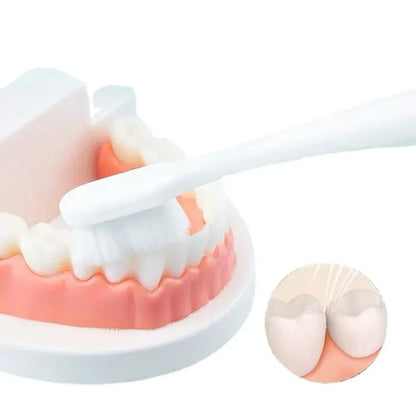 Ultra-fine Soft Toothbrush Million Nano Bristle Adult Teeth Deep Cleaning Portable Travel Dental Oral Care Brush