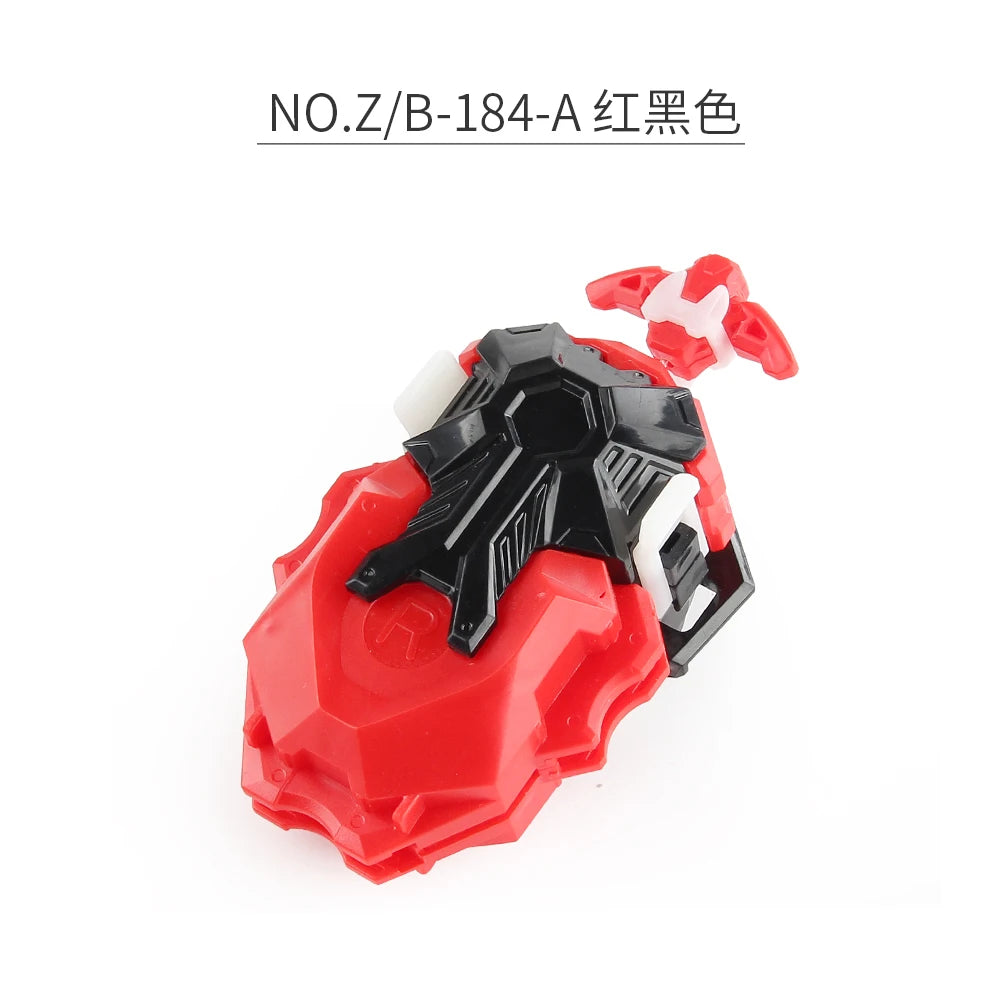 Z B-184 8-Color Metal Tube Custom LR Spinning Tops Launcher – Toy Set for Kids