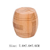 Wooden Lu Ban Brain Teaser 3D Puzzle – Educational Logic Game for Kids & Adults