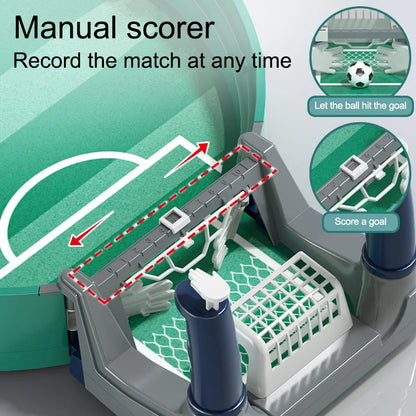 Soccer Table for Family Party - Football Board Game Desktop Interactive Soccer Toy - Kids Boys Sport Outdoor Portable Game Gift