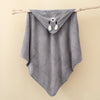 Toddler Baby Hooded Towel Newborn Kids Bathrobe Soft Bath Towel Blanket Swaddle Wrap for Boys Girls