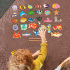 Wooden Magnetic Fishing Game for Kids - Montessori Educational Toy, 30-Piece Set